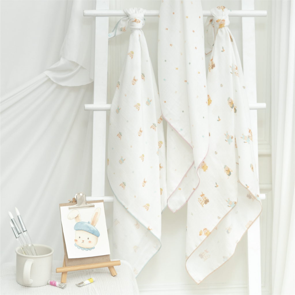 Granny Ben قماش موسلين TENCEL ‏Tiny Atelier — صورة 4