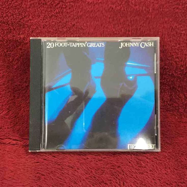 CD Johnny Cash – Itchy Feet - 20 Foot-Tappin' Greats สภาพตามรูปปก EA134-72