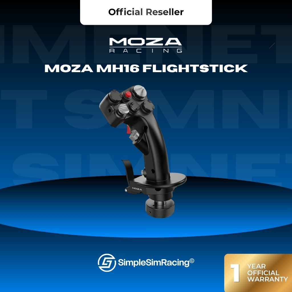 พร้อมส่ง Moza MH16 Joy Stick For Flight Sim (ประกันศูนย์ไทย 1 ปี)