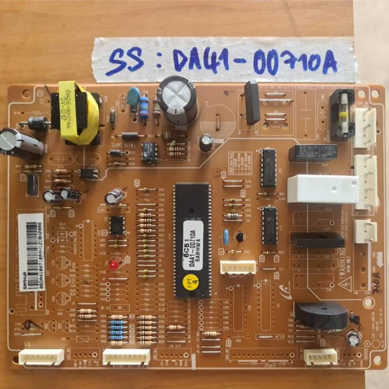 sp.อิเล็กทรอนิกส์ บอร์ดตู้เย็น Samsung พาร์ท DA41-00710A สำหรับตู้เย็นระบบ Inverter  ***แท้ถอดมือสอง
