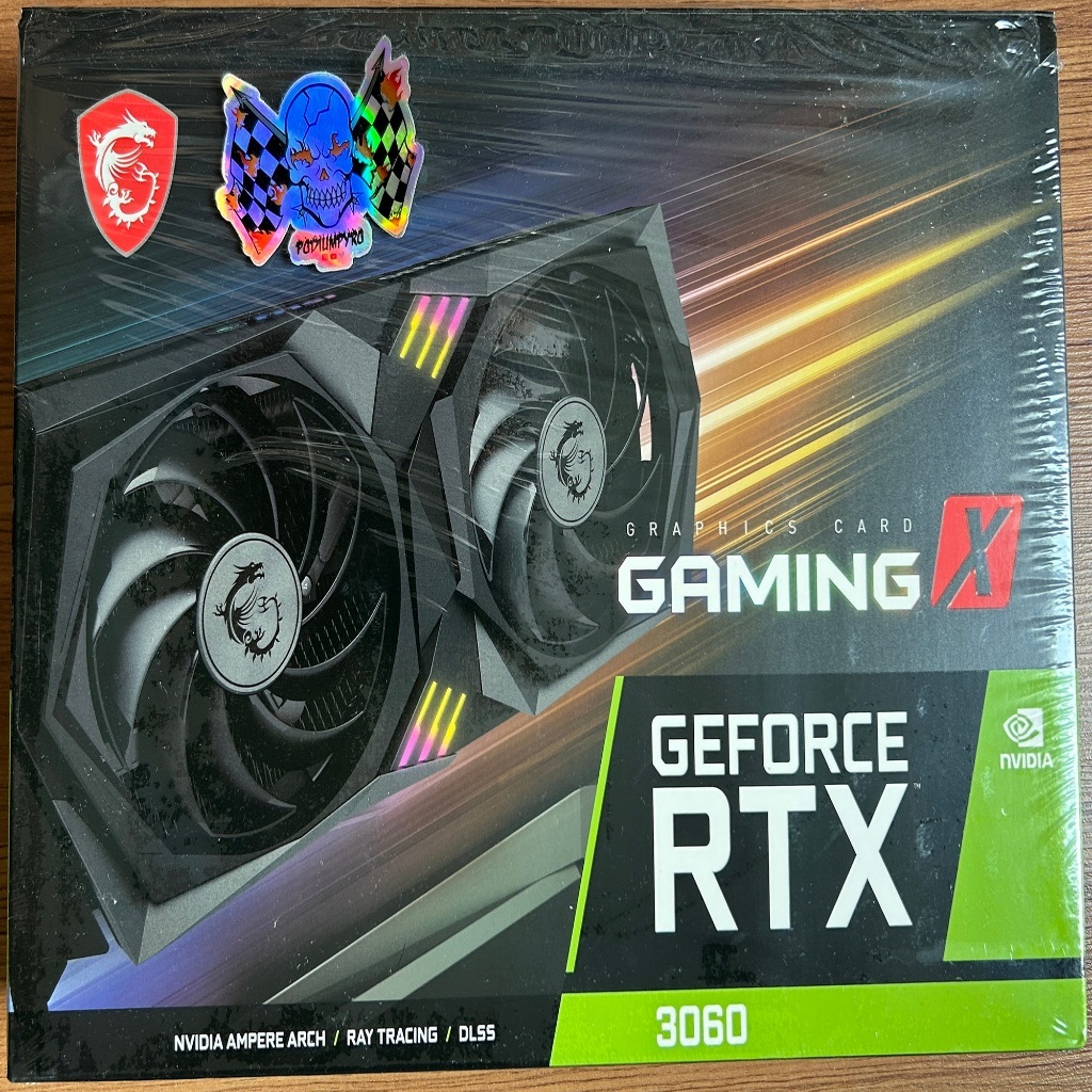 MSI GeForce RTX 3060 GAMING X 12 G : NEW IN BOX / การ์ดจอ VGA GPU RTX 3060 GDDR6 12 GB 192-Bit *ใหม่
