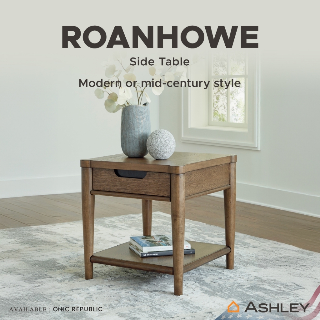 Ashley โต๊ะข้าง รุ่น ROANHOWE/61,Side Table