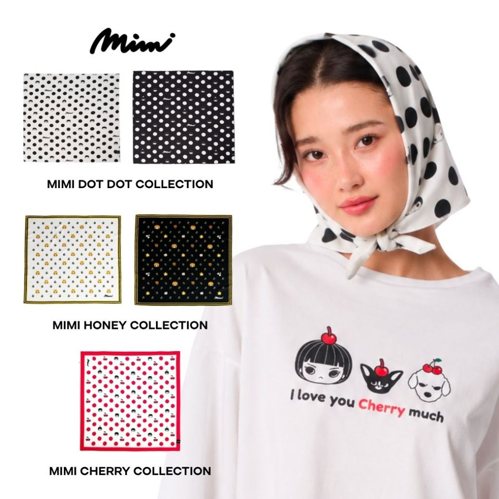 Mimi Signature Scarf | ผ้าพันคอลาย Mimi