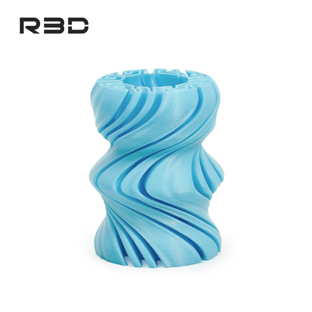 R3D PETG filament ฟ้า เส้นพลาสติกสำหรับเครื่องพิมพ์3มิติ