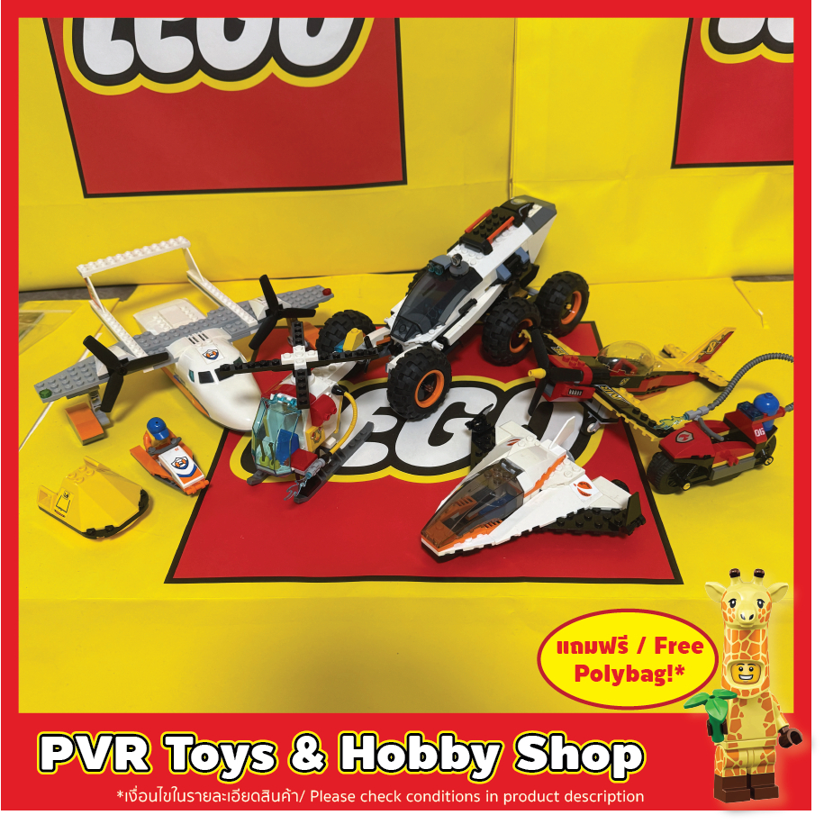 USED มือสอง LEGO® CITY = Retired เครื่องบิน ดับไฟ เลโก้ AS-IS ตามสภาพ