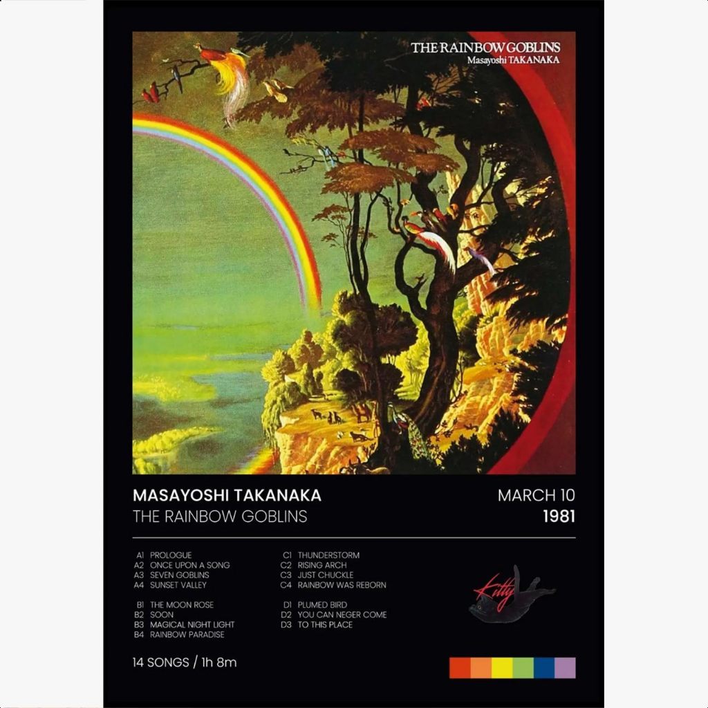 โปสเตอร์ นักดนตรีแจ๊ส Masayoshi Takanaka 高中正義 1981 POSTER 11.5"x16.5" นิ้ว A3 Guitar Fusion Jazz City Pop