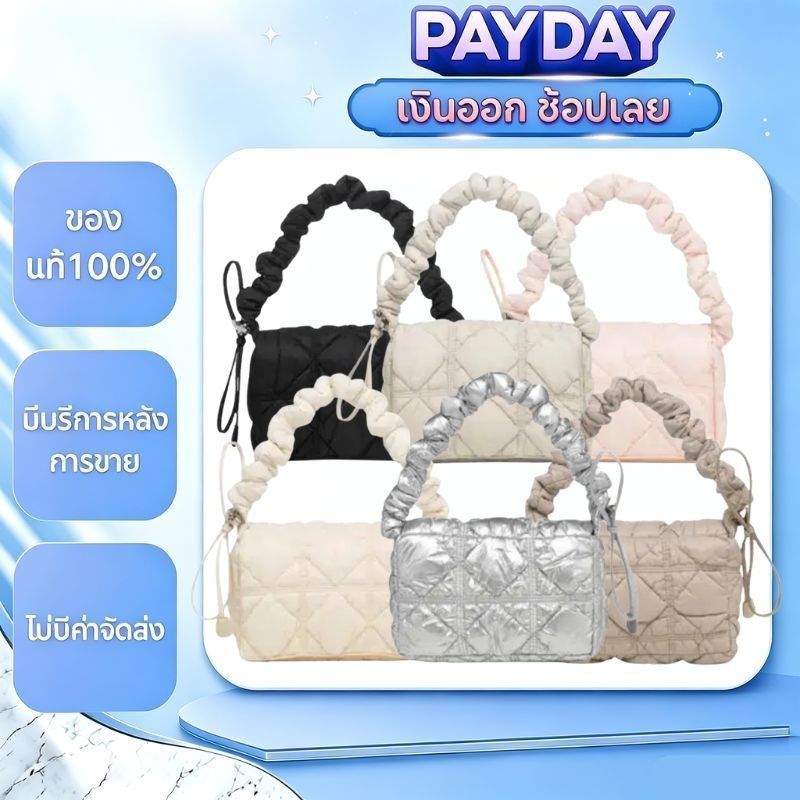 【100% ของแท้】Carlyn Luke Bag In Nylon ดีไซน์เก๋ สะพายสบาย