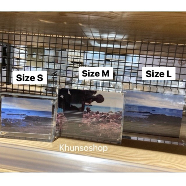 [MUJI] กรอบรูปอะคริลิค โปร่งแสง - Acrylic Photo Frame