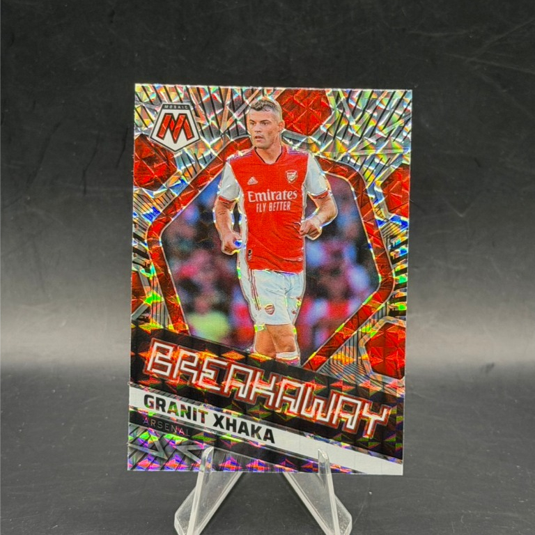 Granit Xhaka Breakaway Mosaic — 2021-22 Panini Mosaic Premier League Arsenal FC**