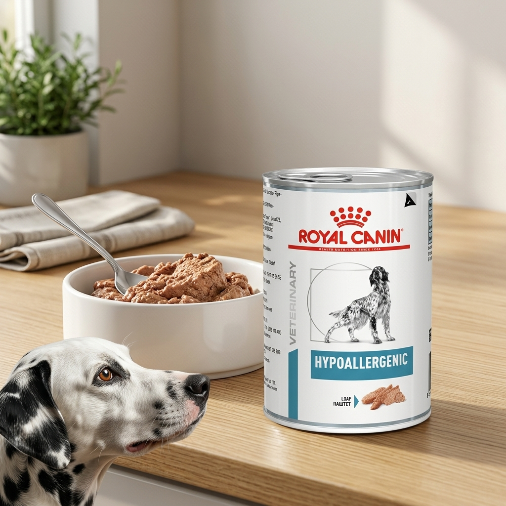 Royal Canin Hypoallergenic Dog อาหารเปียกสุนัขที่มีภาวะภูมิแพ้ผิวหนังที่เกิดจากอาหาร 400g 12 กระป๋อง