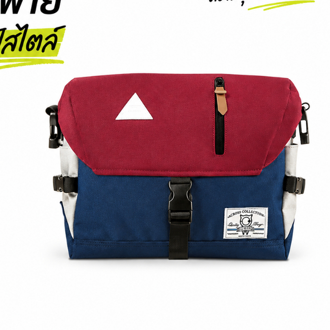 Across RR 1.0 Trumpet Crossbody Bag สำหรับ Macbook Pro/Air 13-14", iPad/Tablet 7.9-11"