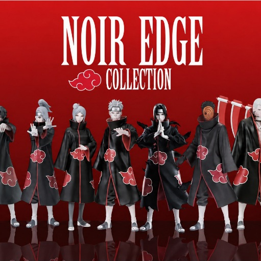 Pre-order - Noir Edge Collection - Uchiha Itachi/ Sasuke / NARUTO SHIPPUDEN NOIR EDGE COLLECTION - AKATSUKI