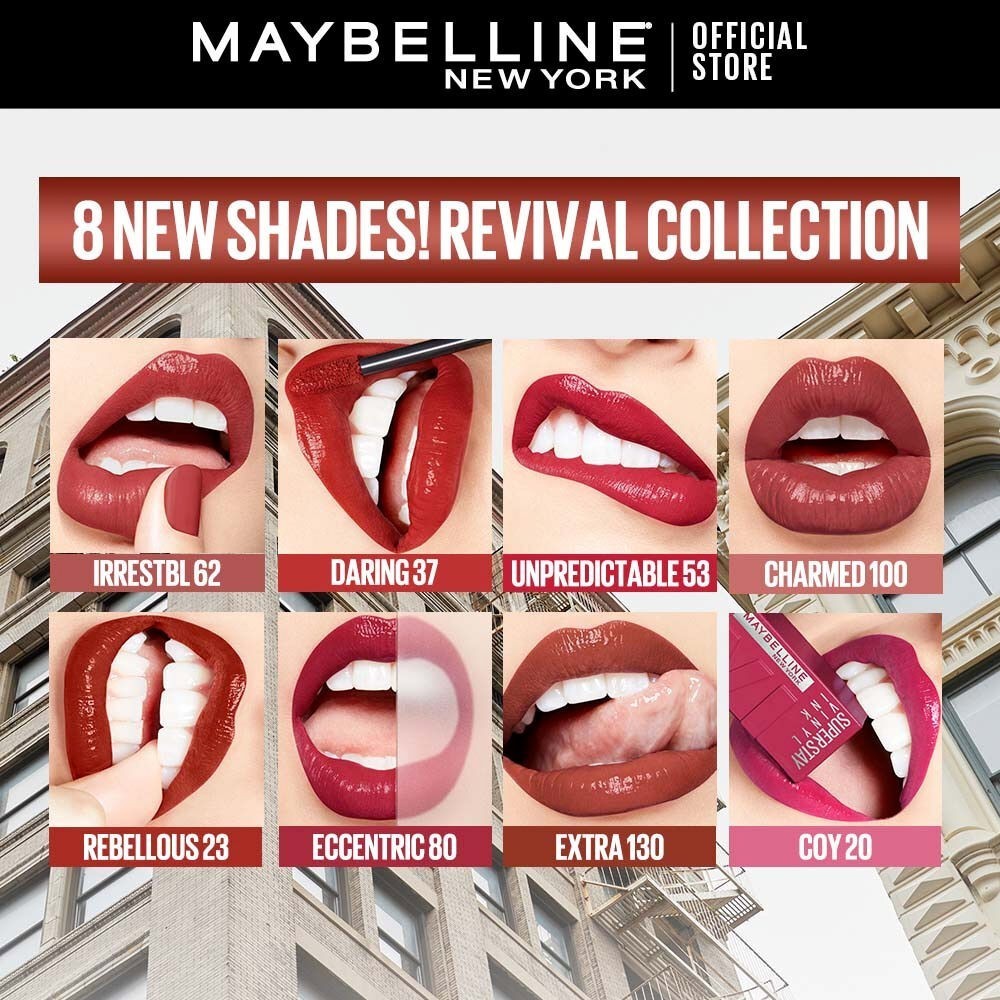 Maybelline أحمر شفاه Superstay Vinyl Ink ‏4.2 مل — صورة 4