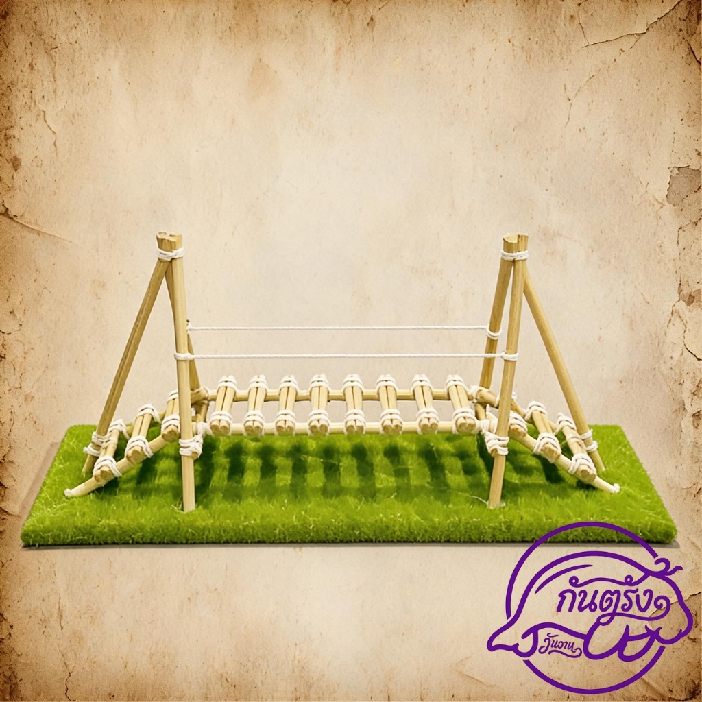 โมเดลลูกเสือ สะพานบันได Simple Ladder Bridge