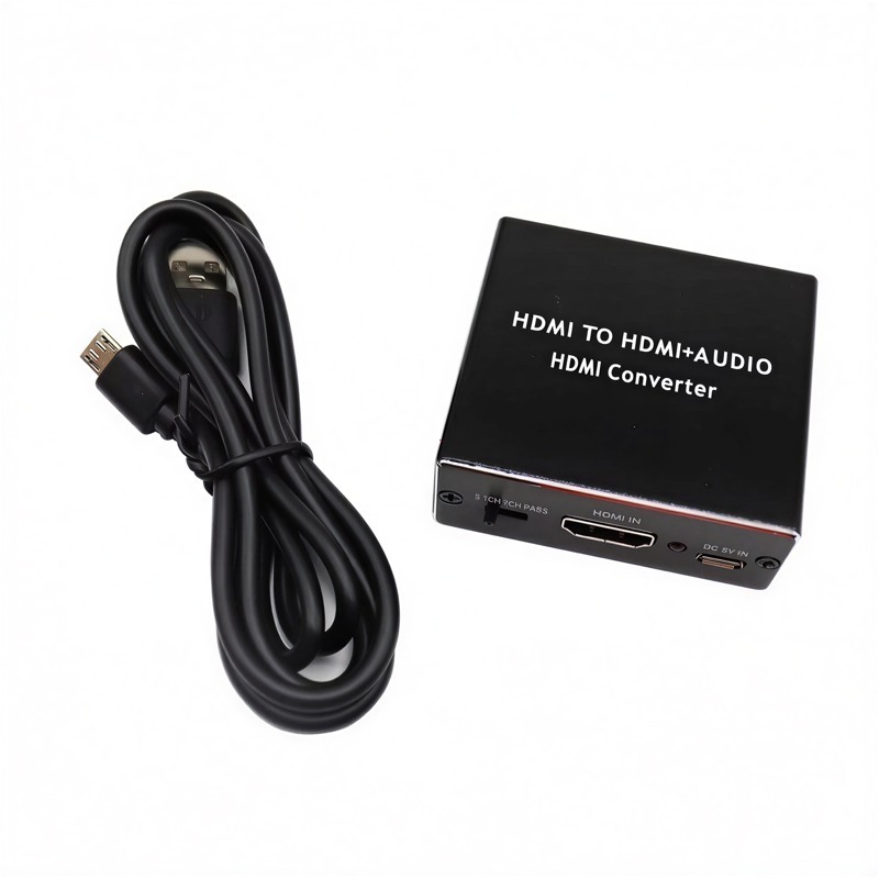 Upliftish ตัวแยกสัญญาณเสียง HDMI HDTV Audio Extractor Stereo Converter ออปติคัล และอะแดปเตอร์แยกเสียง AUX3.5mm รูปที่ 7
