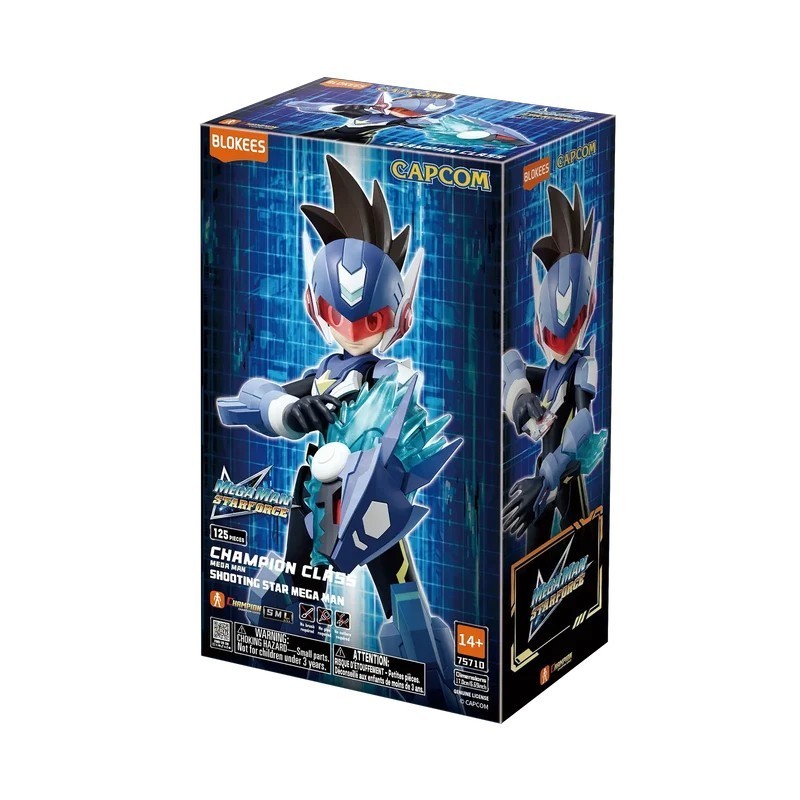(พร้อมส่ง) Blokees | MegaMan Star Force 75710 Champion Class 01 - Ryusei (แก่โมเดล)