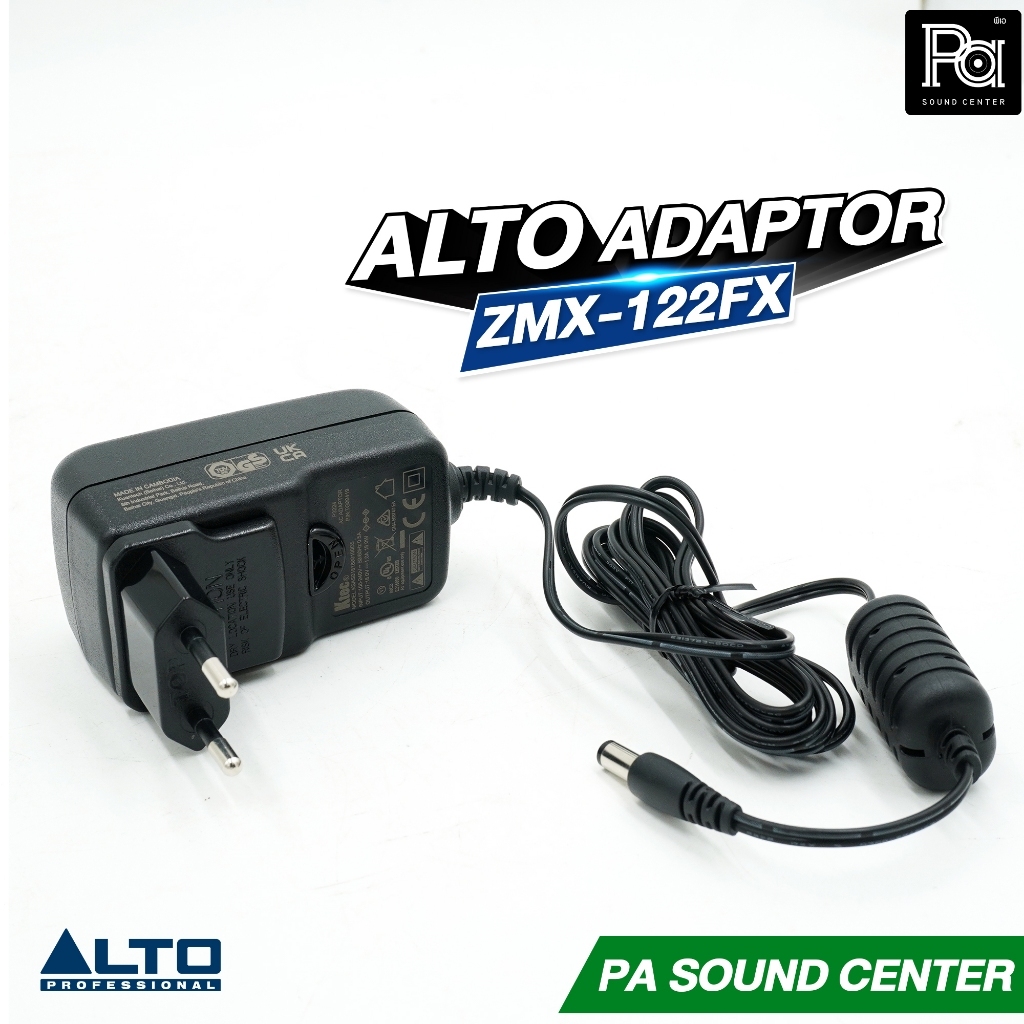ALTO TG00419 อะแดปเตอร์ มิกเซอร์ ZMX122FX ADAPTOR MIXER ตัวจ่ายไฟมิกซ์ ZMX-122FX
