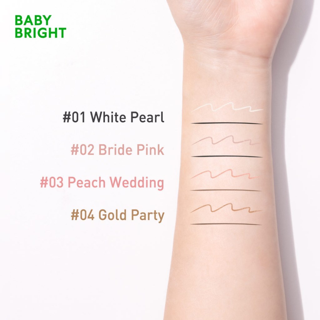 Baby Bright آيلاينر وإضاءة Rosy Rose ‏0.3 مل + 0.2 غ — صورة 4