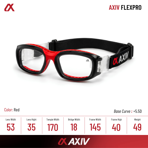 AXIV نظارة رياضية FlexPro قابلة للعدسات الطبية — صورة 5