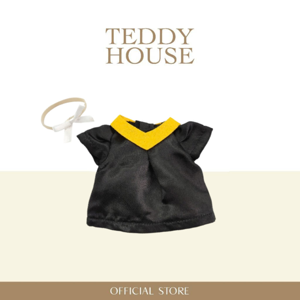 Teddy House زي تخرج لدمية الدب 6 بوصة — صورة 6