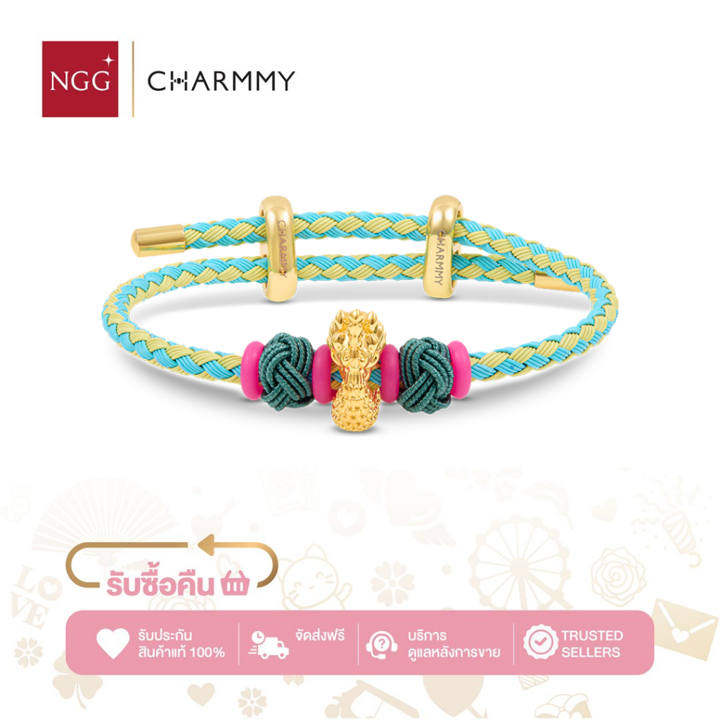 NGG تعليقة ذهب 99.9% ناغا Charmmy