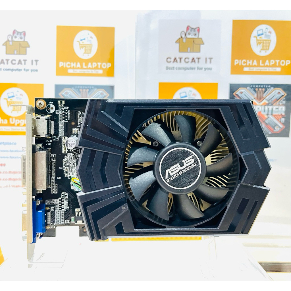 ASUS GTX750 2G D5 128bit และ GT740 OC 2GB GDDR5 128bit มือสองสภาพดี(คลัง16)