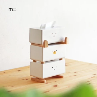 MinimalSculpt 🏠กล่องทิชชู่น่ารัก Bear & Friends รุ่น Soft pack ที่ใส่ทิชชู่ซอฟท์แพค มินิแพค ทิชชู่ป๊อปอัพ ทิชชู่เช็ดหน้า