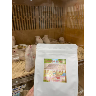 อาหารแฮมสเตอร์ อาหาร แฮมสเตอร์เด็ก 250g อายุ 0-6เดือน เน้นให้ตัวแน่นแข็งแรง ฉบับบ้านขันโตก อาหารผสม แฮมสเตอร์
