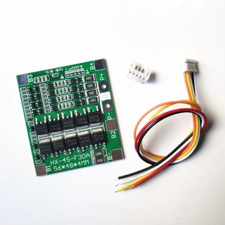 BMS 4S 30A LifePo4 3.2v / Li-ion 3.7v บอร์ดป้องกันที่ชาร์จแบตเตอรี่ลิเธียม พร้อมบาลานซ์