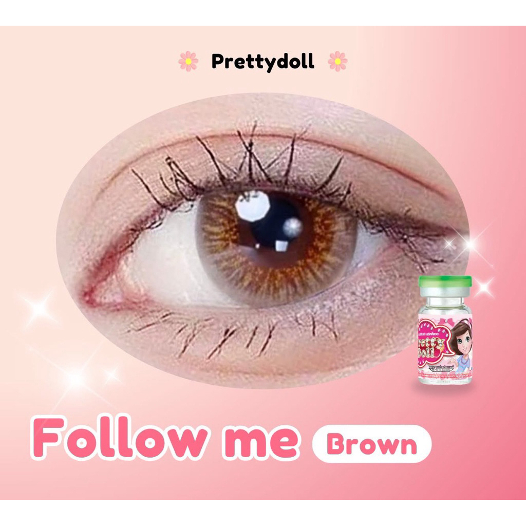 คอนแทคเลนส์ ลาย FOLLOW  ME