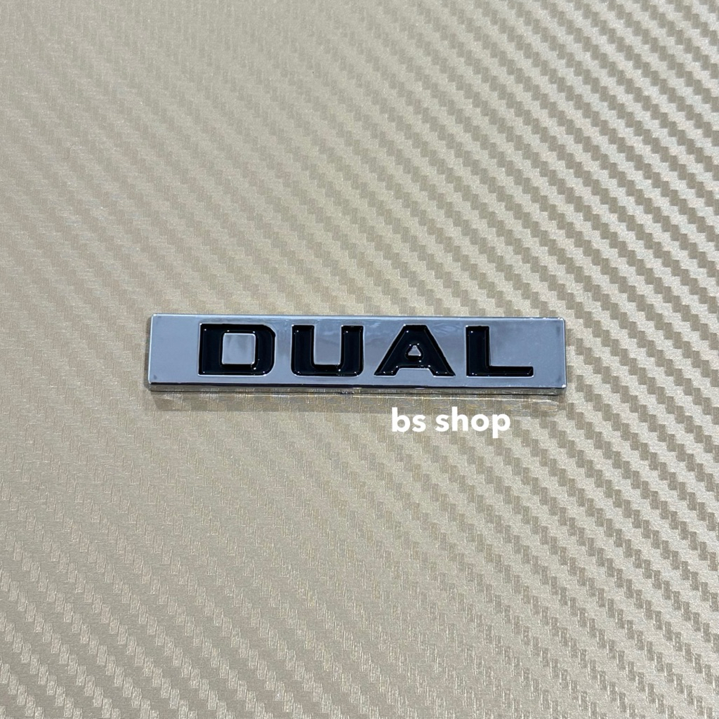 โลโก้ DUAL VVTi ติดรถ Toyota ราคาต่อชุดมี 2 ชิ้น