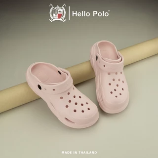 Hello Polo รองเท้าหัวโต รองเท้าแตะลําลอง ดีไซน์เรียบง่าย พื้นหนา พื้นนุ่มมาก กันลื่น แฟชั่น ลายอุ้งเท้าแมวน่ารัก HP8053