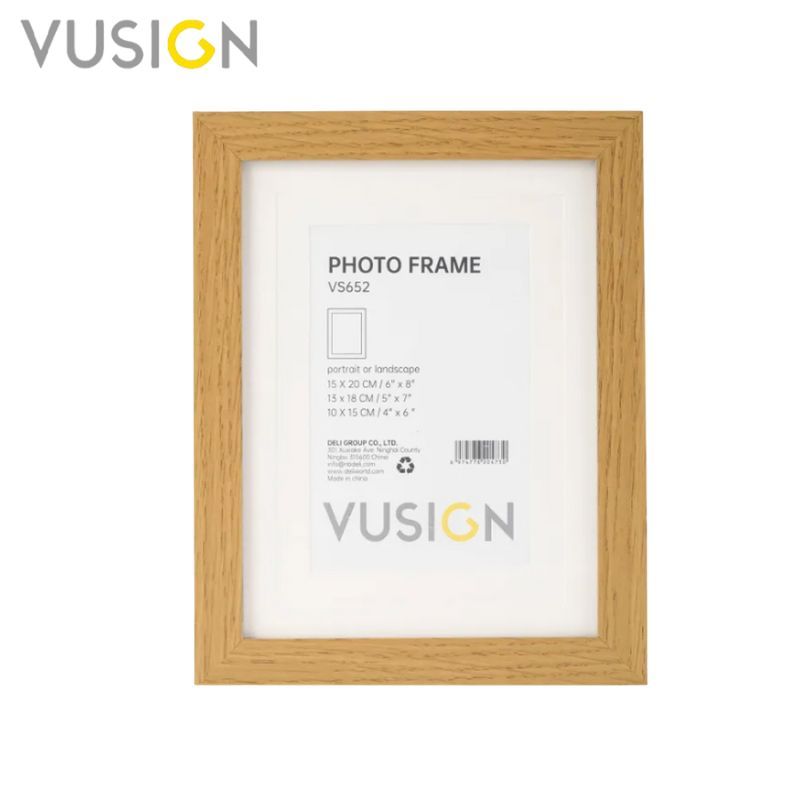 Vusign กรอบรูปมินิมอล กรอบรูป 4 x 6 นิ้ว 5 x 7 นิ้ว 6 x 8 นิ้ว และA4 แบบตั้งและแขวน Photo Frame