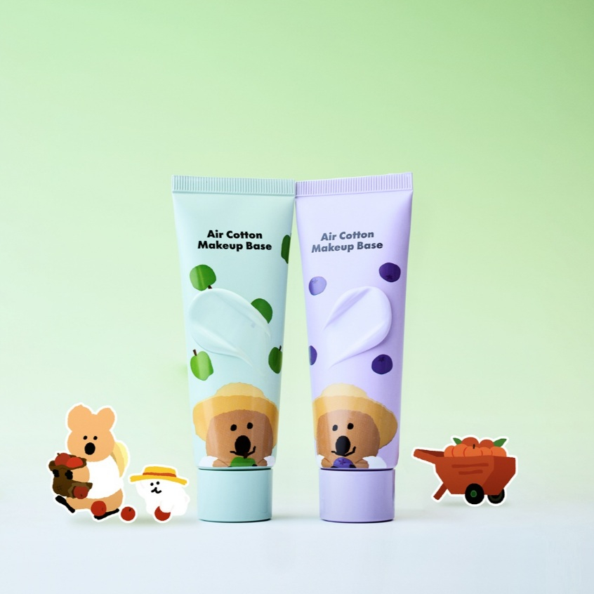 THE FACE SHOP TFS X DINOTAENG AIR COTTON MAKEUP BASE SPF30 PA++