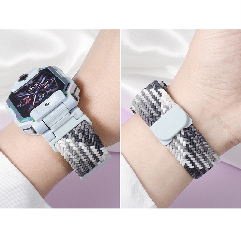 🔥สำหรับ Imoo X10 Watch Phone🔥สายนาฬิกา สำหรับ Imoo Z1 Z6 Z7 สายรัดข้อมือไนล่อนทอแม่เหล็ก Loopback Strap - รูปที่ 5