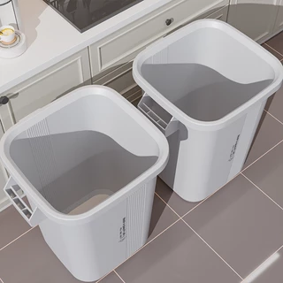 ถังขยะในครัว DOCOXO ความจุ 47 ลิตร ถังขยะสำหรับใช้ในห้องนั่งเล่น โรงอาหาร เชิงพาณิชย์ กลางแจ้ง
