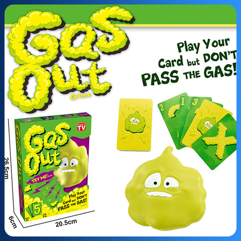เกมยอดนิยม GAS OUT GAME เกมตดสนั่น ของเล่นงานปาร์ตี้ บอดเกมครอบครัว การ์ดกมสนุกๆ ของเล่นแปลกๆ