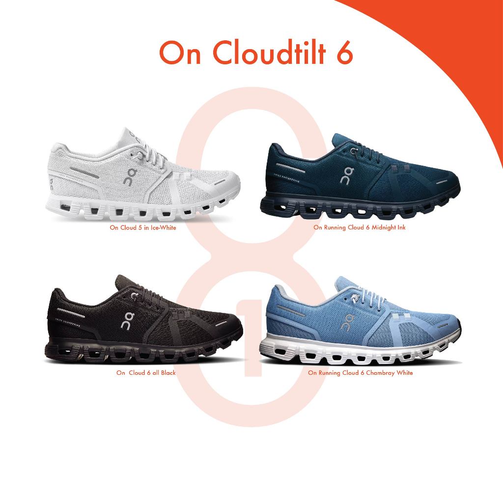 Conceptone On Running Cloud 6 (M) รองเท้าผ้าใบ