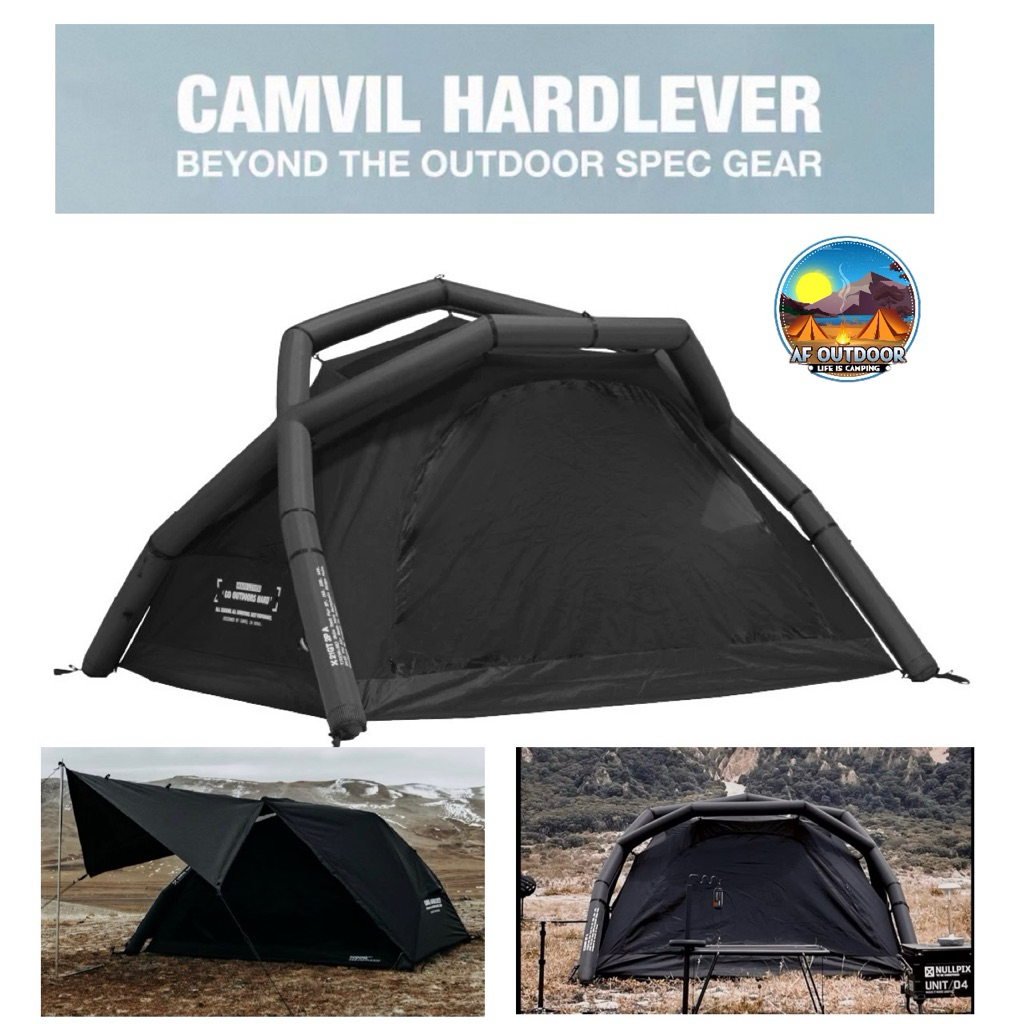 🇰🇷พร้อมส่ง🇰🇷เต็นท์เสาลม CAMVIL GODONG 2P AIR T/C COTTON TENT