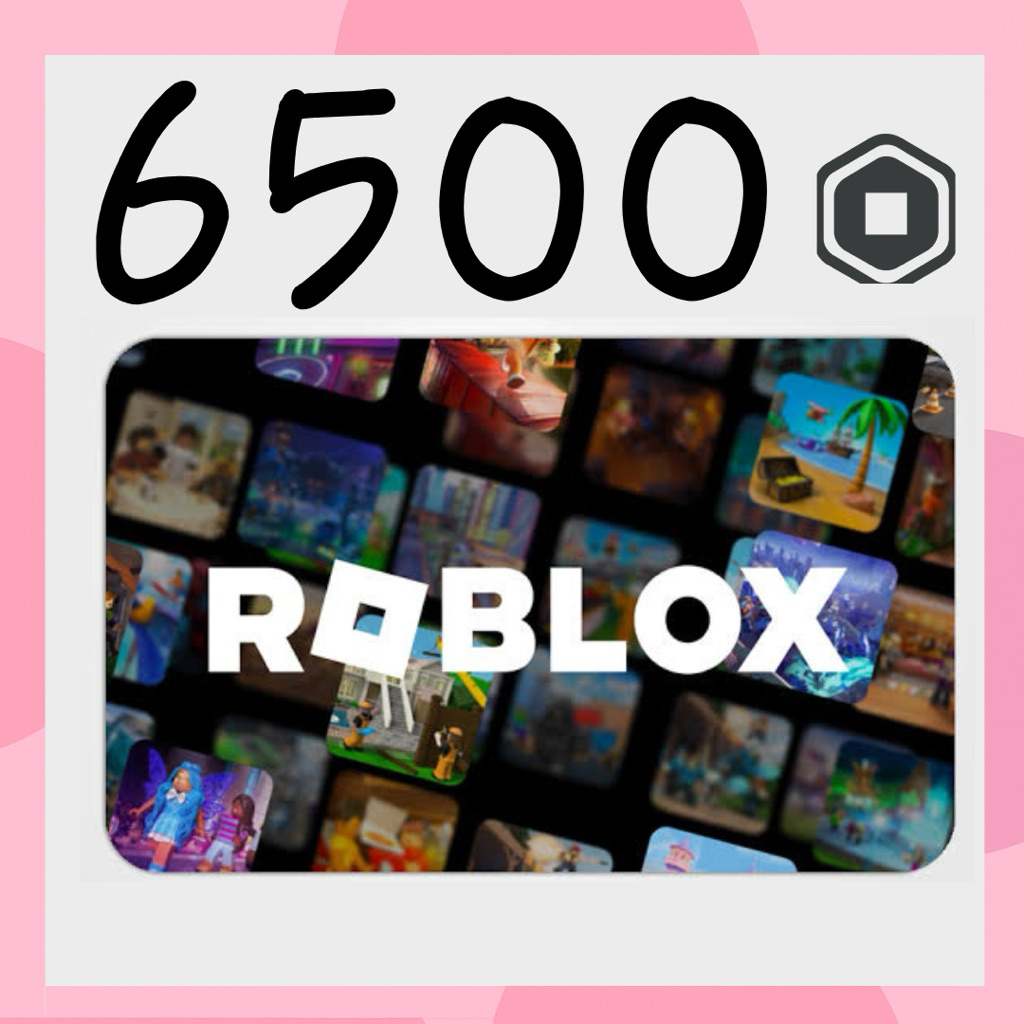 Roblox Robux 6500R Robux