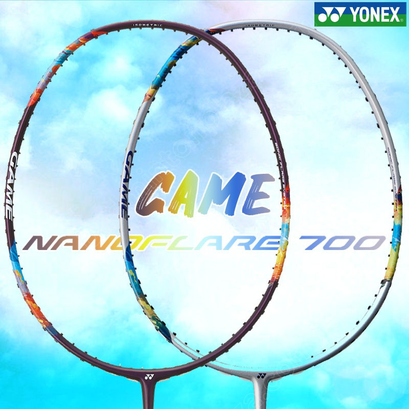 【 ของแท้ 💯% 】ไม้แบดมินตันโยเน็กซ์ รุ่นที่ 2 NANOFLARE 700 เกมส์  แถม! เอ็น+กริ๊ป ขึ้นฟรี! (2NF-700GE