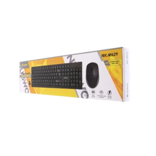 คีย์บอร์ด 2IN1 Wireless Nubwo (NKM629) BK