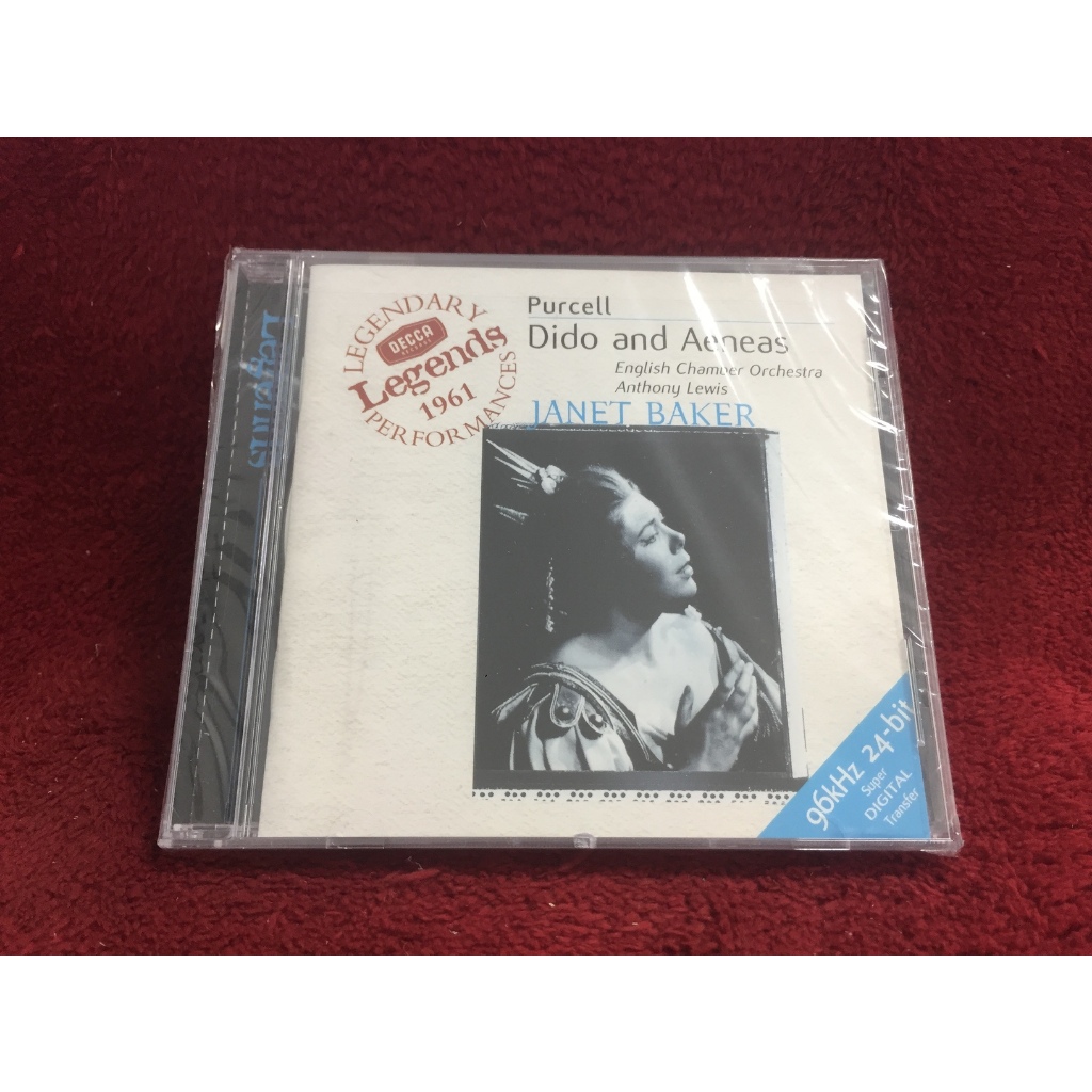 CD Purcell – Dido And Aeneas สภาพตามปก B97-130