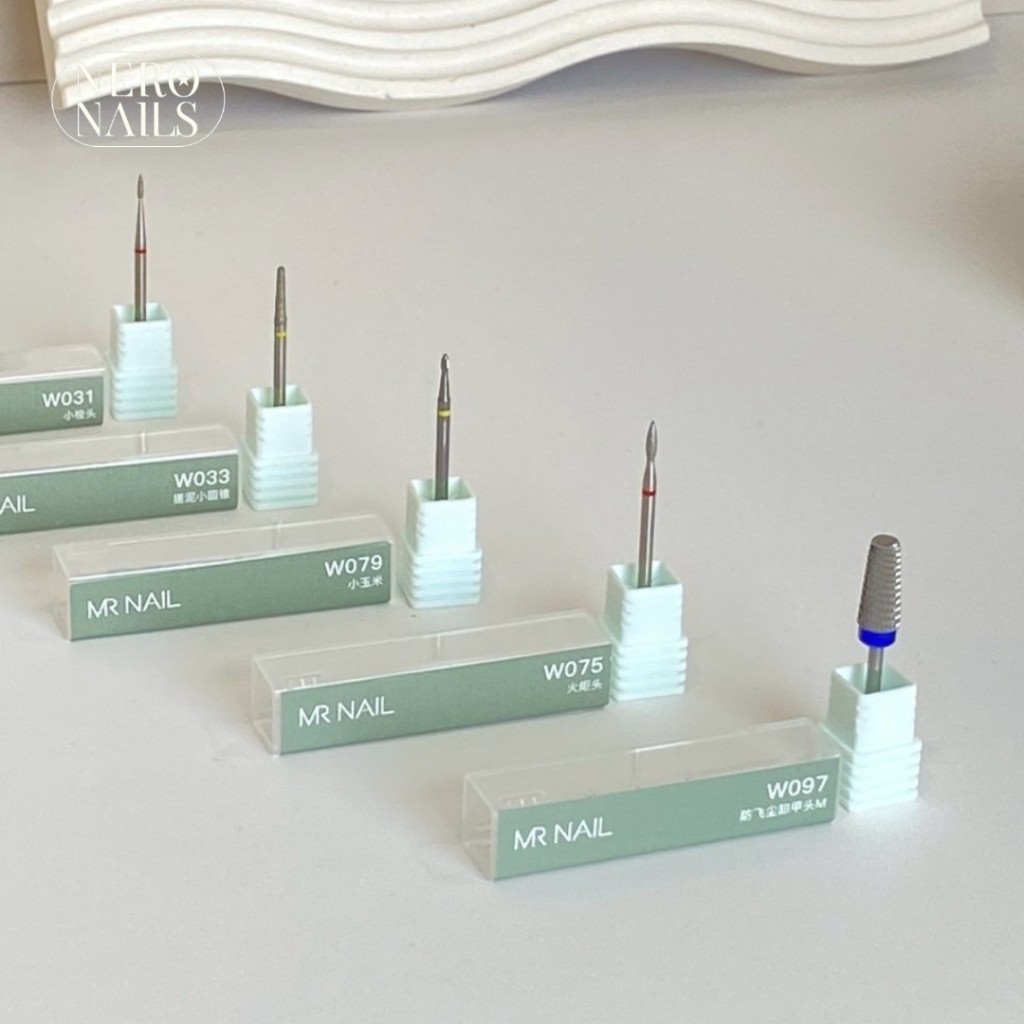 MR.NAIL หัวเจียสำหรับทำเล็บ (Nail Drill Bits)