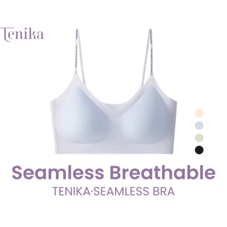 TENIKA บรา ส่วนที่บาง Ice Silk Bra ชุดชั้นในผู้หญิง เซ็กซี่ ไร้รอยต่อ Bar-093