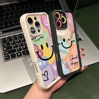 แฟชั่นกราฟิติ ที่มีสีสันยิ้มใบหน้านุ่ม เคส For Samsung A55 A54 A53 A52s A52 A51 A50 A30s A50s A34 A15 A14 A04s/A13 M12
