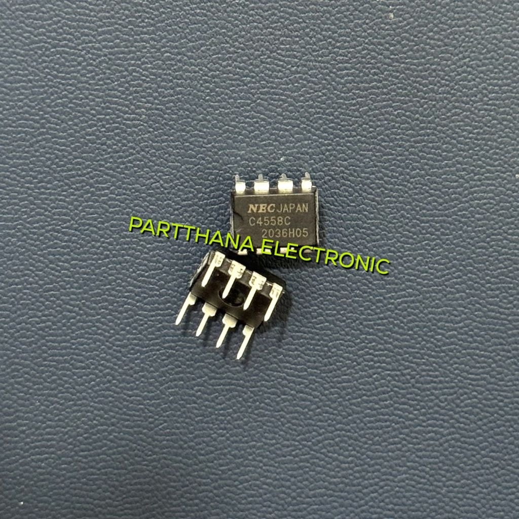 UPC4558 (C4558C) NEC DIP 8 ขา ราคาต่อ1ตัว สินค้าพร้อมส่งในไทย🚛💨💨