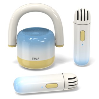 EWA  A17ลําโพงบลูทูธ ลําโพงคาราโอเกะไร้สาย พร้อมไมโครโฟนบลูท…