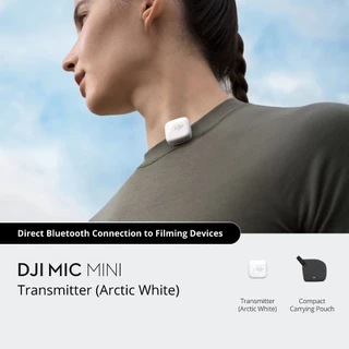 【New】DJI Mic Mini - Wireless Microphone | ไมค์ไร้สาย ขนาดพกพา | น้ำหนัก 10 g | รับสัญญาณได้ไกล 400 ม.