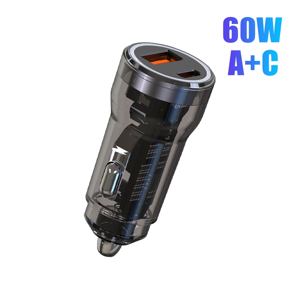 OWIRE car charger ที่ชาร์จในรถ ชาร์จเร็ว usb quick charge หัวชาร์จ 2ช่อง usbอะแดปเตอร์ ชาร์จในรถ ที่